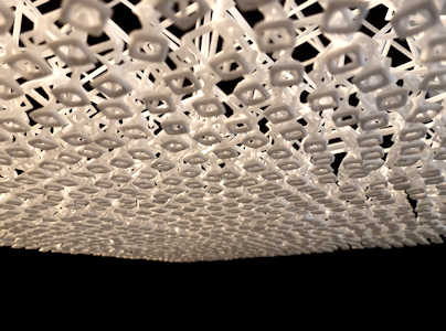 Photo of 3D Printing Ceiling Mobile Modern Kinetic Sculpture For Sale Henry Segerman 3