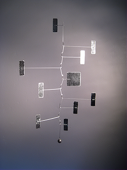 model for a large custom modern mobile art installation