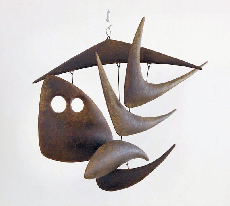 Photo of Mobile Sculpture by Philippe Hiquily titled Cheng Yi made in 2016.jpg