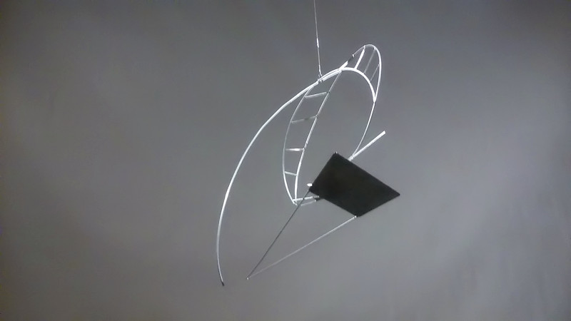 Photo of Abstract Hanging Sculpture Art Mobile