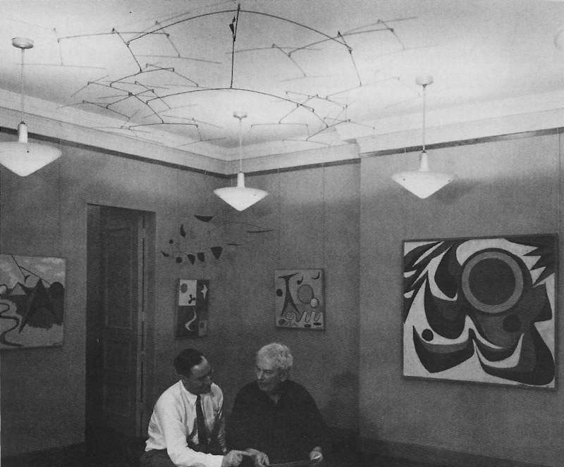 Photo of Alexander Calder Man Ray Mobile Sculpture