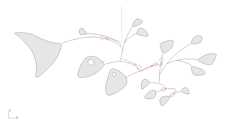 Image of Alexander Calder Mobiles Google Doodle