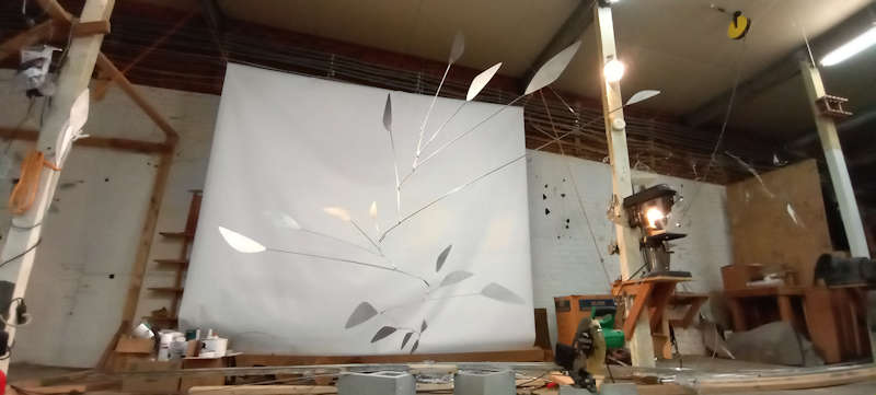 Photo of Calder Inspired Large Custom Mobile Sculpture