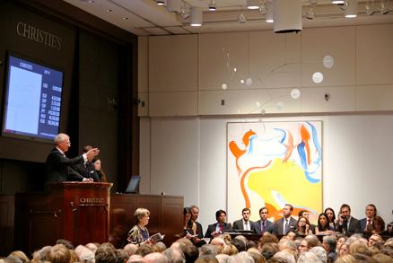 Large hanging mobile by Calder for sale
