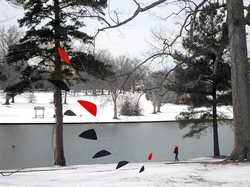 Photo of Large Calder Inspired Mobile at Lake