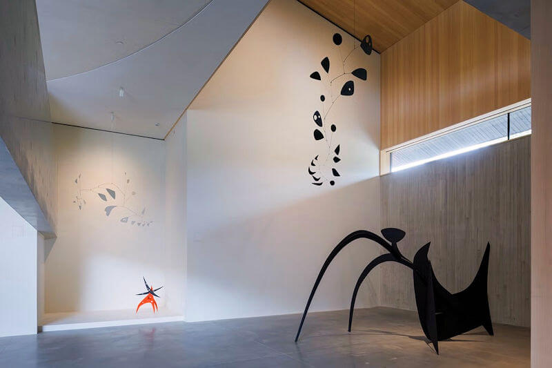 Photo of Large Calder Mobile Sculpture at Calder Gardens