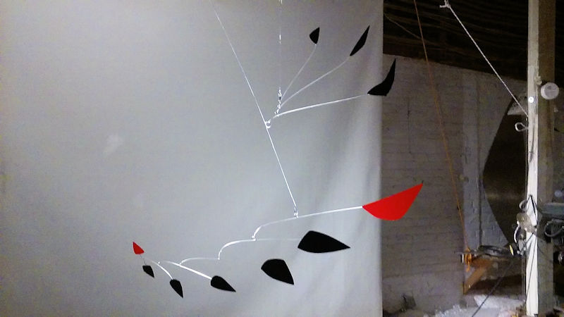 Photo of Large Custom Calder Mobile Sculpture