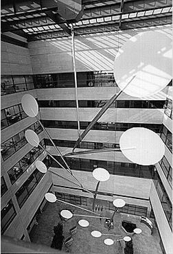 Photo of Largest Mobile in the World - White Cascade by Calder