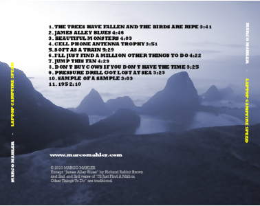 Laptop Campfire Speed - Back Cover