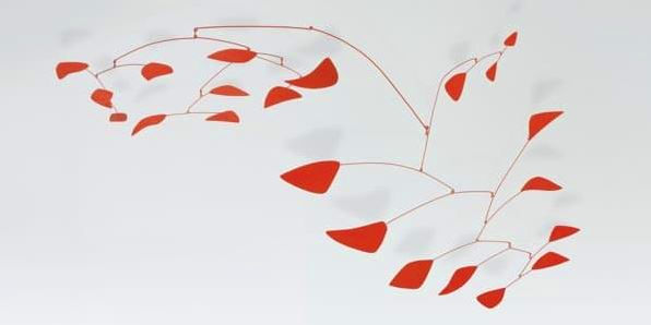 Photo of Original Hanging Mobile Sculpture Calder Sumac