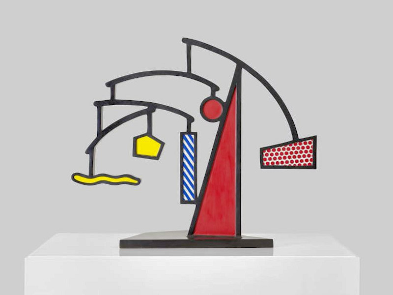 Photo of Roy Lichtenstein Mobile Sculpture for sale