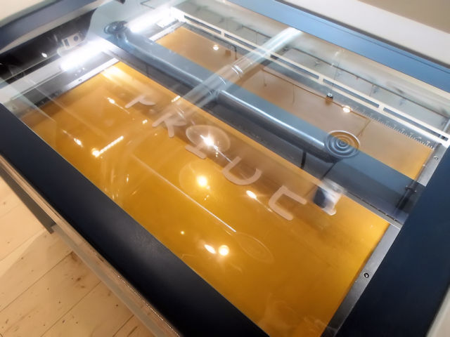 Photo of Suspended Art Installations Laser Engraving