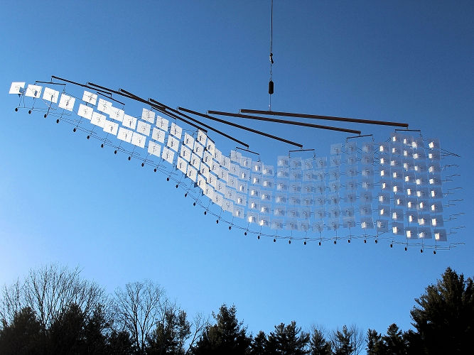 Tim Prentice Flying Wedge 2014 Mobile Sculpture