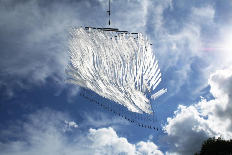 Tim Prentice Lexan Curtain 2012 Mobile Sculpture